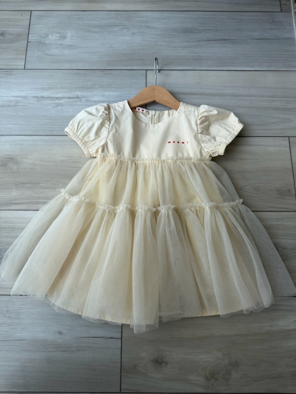 MARNI TULLE, Ivory Dress girl